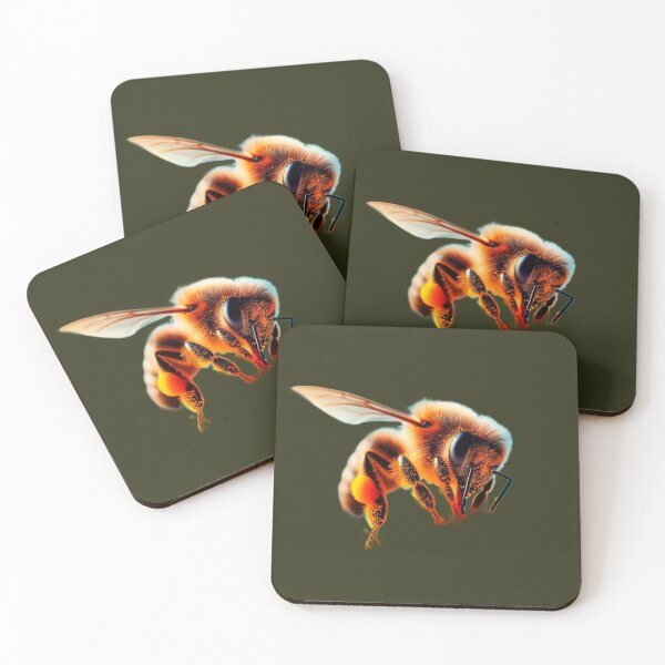 Item preview, Buzz Sovereign – Surreal Portrait of a Pollinator in Power designed and sold by daweave77.