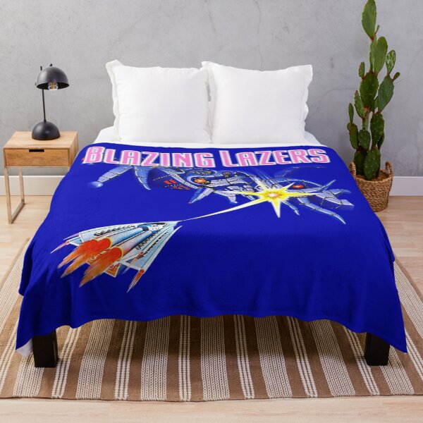Item preview, Blazing Lazers Game Cover designed and sold by Retr0Tshirts.
