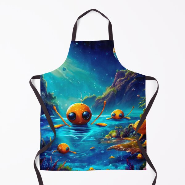Item preview, Space Swimmers from Other Dimensions designed and sold by Zofia Sosnecka.