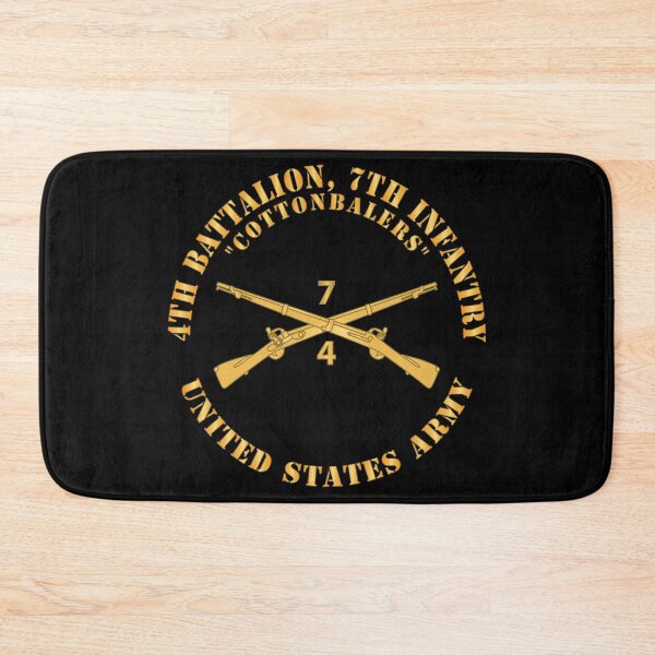 Item preview, Army - 4th Battalion, 7th Infantry Regiment Branch - Cottonbalers - US Army X 300 designed and sold by Military Insignia Products.