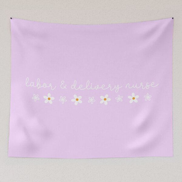 Item preview, Labor and Delivery Nurse - Cute Daisy Floral Nurse Gift designed and sold by MyMomentShirt.