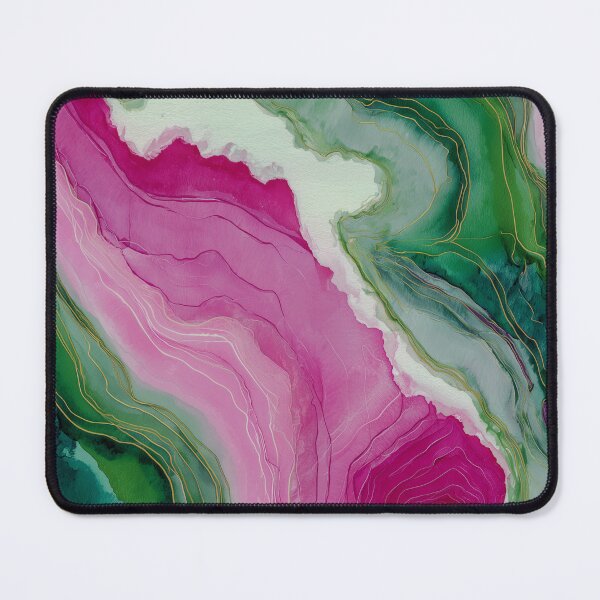 Item preview, Rose Malachite Geode Abstract Pink & Green Marble Texture designed and sold by ajo-rb.