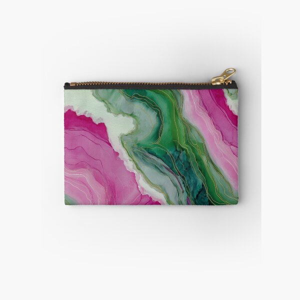 Item preview, Rose Malachite Geode Abstract Pink & Green Marble Texture designed and sold by ajo-rb.