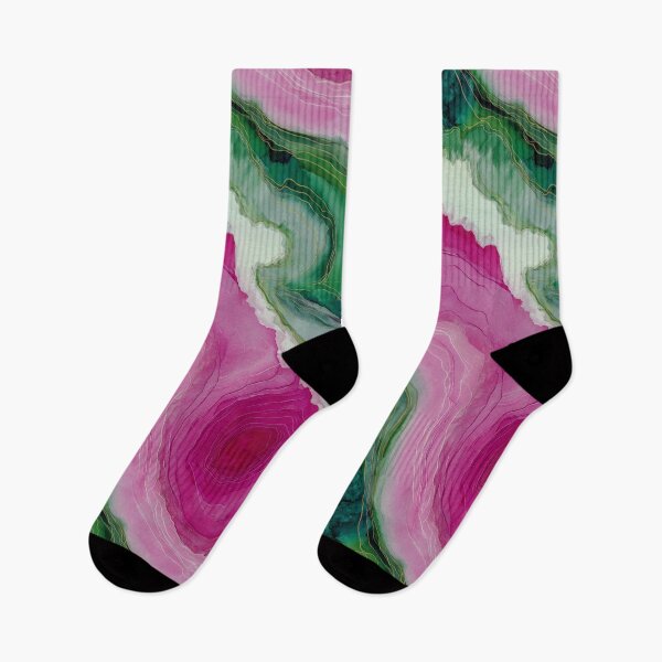 Item preview, Rose Malachite Geode Abstract Pink & Green Marble Texture designed and sold by ajo-rb.