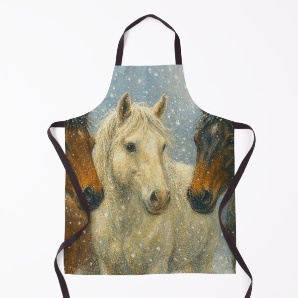 Item preview, Cavalos na Neve Encantada designed and sold by Leonornature.