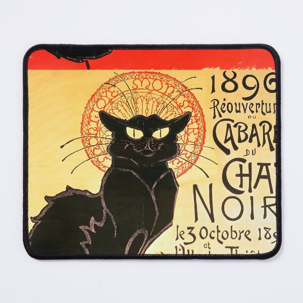 Item preview, Reopening of the Chat Noir Cabaret Vintage Poster designed and sold by Jon-Baran.