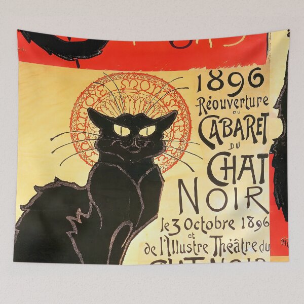 Item preview, Reopening of the Chat Noir Cabaret Vintage Poster designed and sold by Jon-Baran.