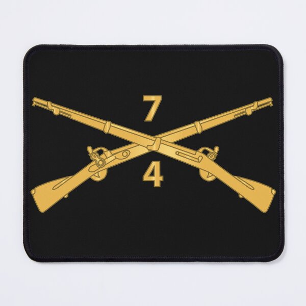 Item preview, Army - 4th Battalion, 7th Infantry Regiment Branch wo Txt 300 designed and sold by Military Insignia Products.