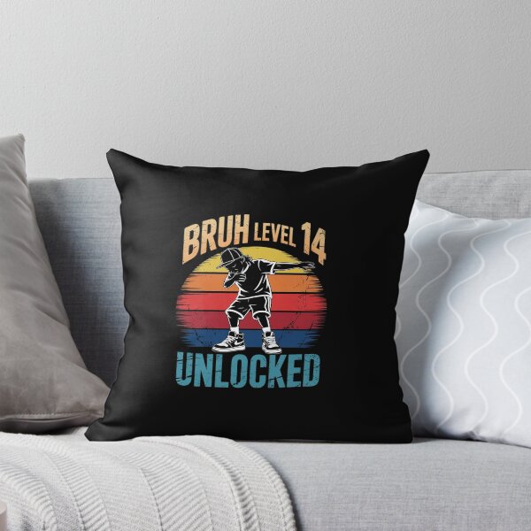 Item preview, 14 Years Old Birthday Dabbing Boy Bruh Level 14 Unlocked  designed and sold by BeetleMalon.