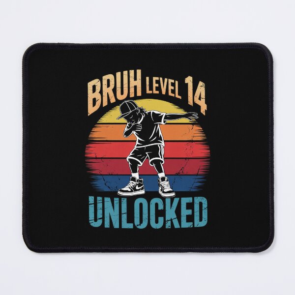 Item preview, 14 Years Old Birthday Dabbing Boy Bruh Level 14 Unlocked designed and sold by BeetleMalon.