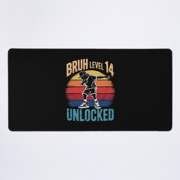 Item preview, 14 Years Old Birthday Dabbing Boy Bruh Level 14 Unlocked designed and sold by BeetleMalon.