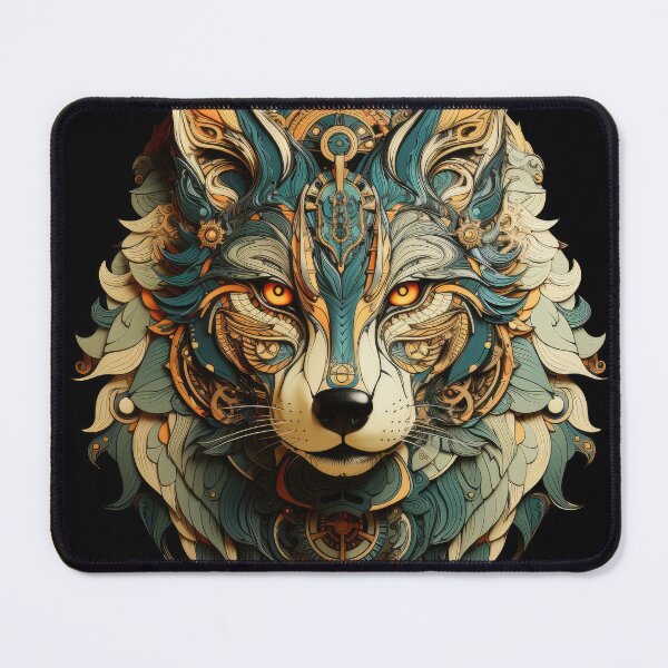 Item preview, Cybernetic Steampunk Wolf Head designed and sold by Daagath.