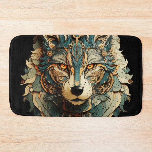Item preview, Cybernetic Steampunk Wolf Head designed and sold by Daagath.