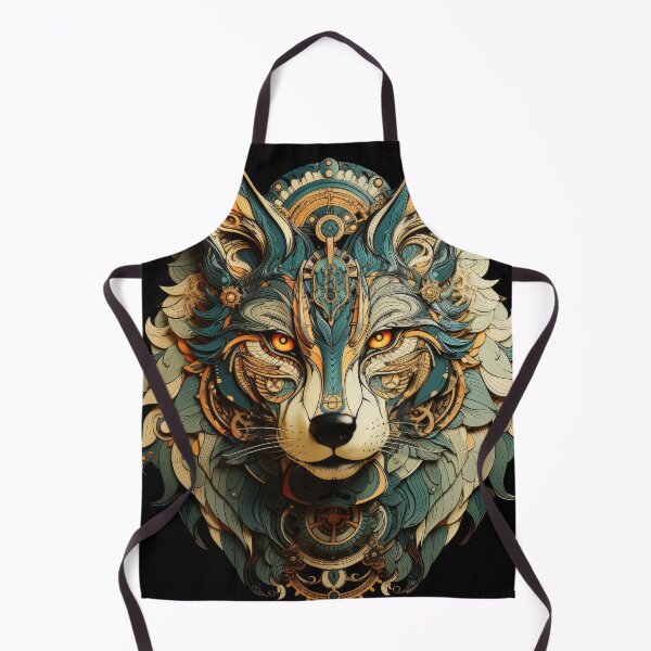 Item preview, Cybernetic Steampunk Wolf Head designed and sold by Daagath.