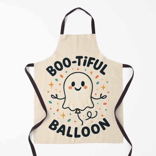 Item preview, Boo-Tiful Ghost Balloon Cute Halloween Party Pun Design designed and sold by Dantin.