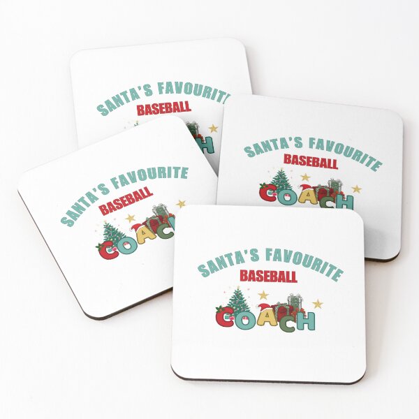 Item preview, Santa’s Favourite Baseball Coach designed and sold by DixieGirlStudio.