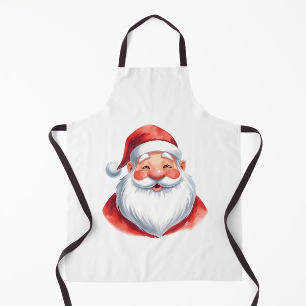 Item preview, Smiling Santa Claus Face | Cute Christmas Santa Illustration | Jolly Santa Head Art for Holiday Gifts designed and sold by BrightVibesshop.