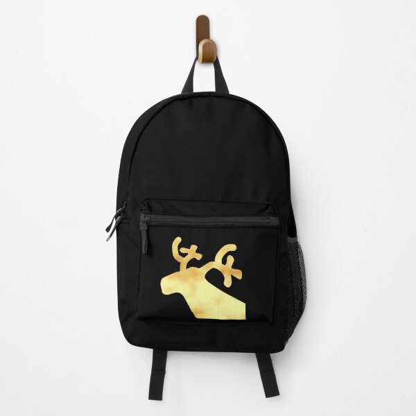 Item preview, Golden Reindeer on black - Calm, Sensory-Friendly designed and sold by CreaTwinkles.