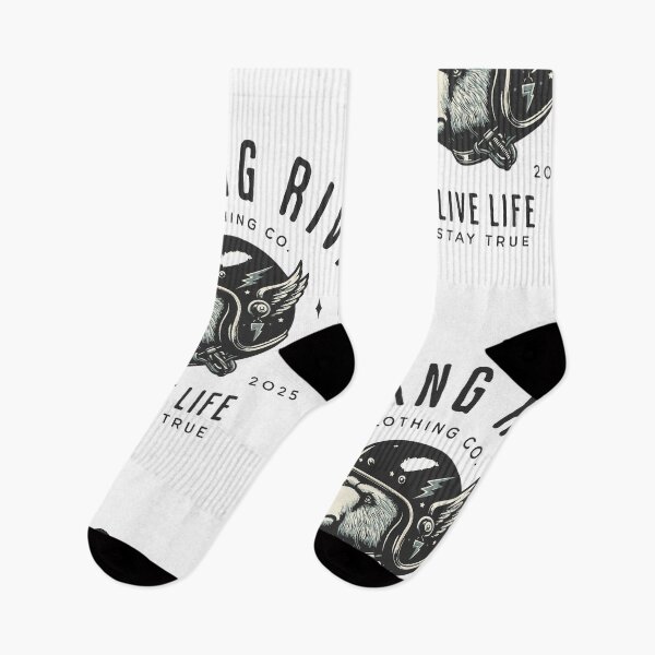 Item preview, LIVE LIFE STAY TRUE - ROAD KNG RIVI CLOTHING CO. designed and sold by ROAD KNG RIVI.