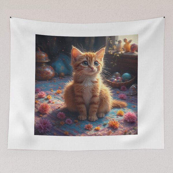 Item preview, Encanto Felino entre Flores e Fantasia designed and sold by Gina84.
