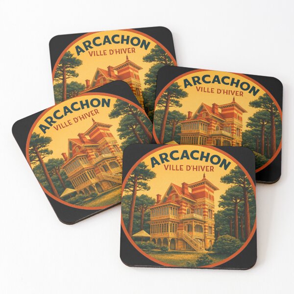 Item preview, Arcachon winter town designed and sold by RedOneHubb.