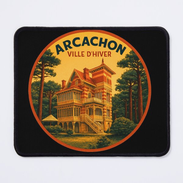 Item preview, Arcachon winter town designed and sold by RedOneHubb.