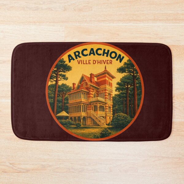 Item preview, Arcachon winter town designed and sold by RedOneHubb.