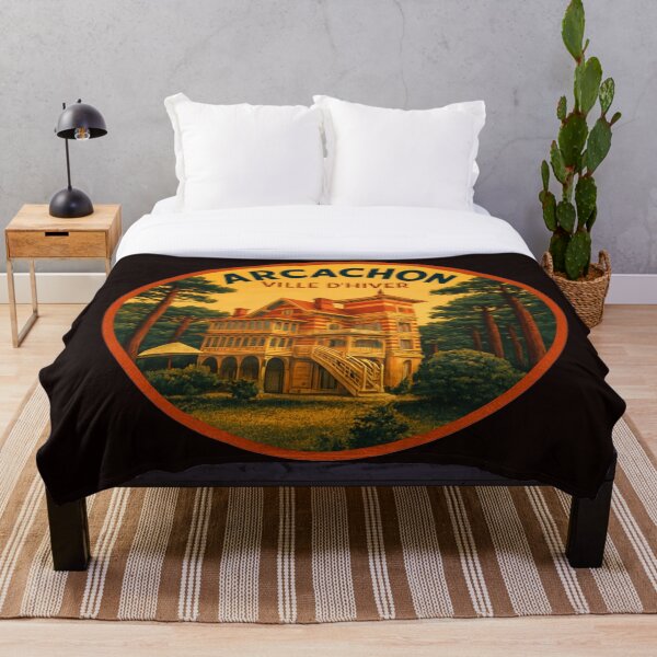 Item preview, Arcachon winter town designed and sold by RedOneHubb.