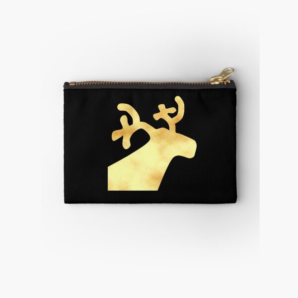 Item preview, Golden Reindeer on black - Calm, Sensory-Friendly designed and sold by CreaTwinkles.