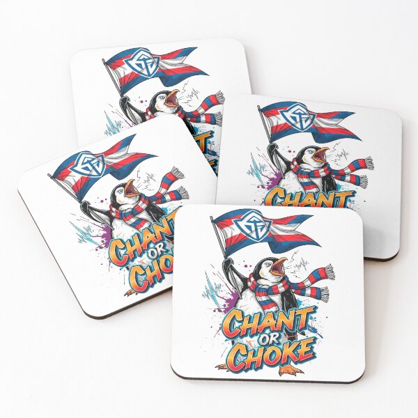 Item preview, Chant Or Choke Penguin Mascot Sticker T-Shirt Hoodie designed and sold by SholoStudio.