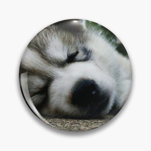 Item preview, Husky cute pet dog asleep designed and sold by NS22 fashions.