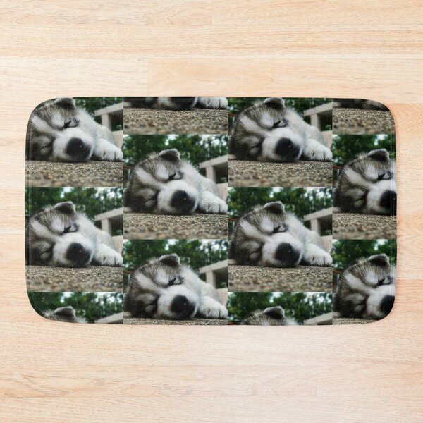 Item preview, Husky cute pet dog asleep designed and sold by NS22 fashions.