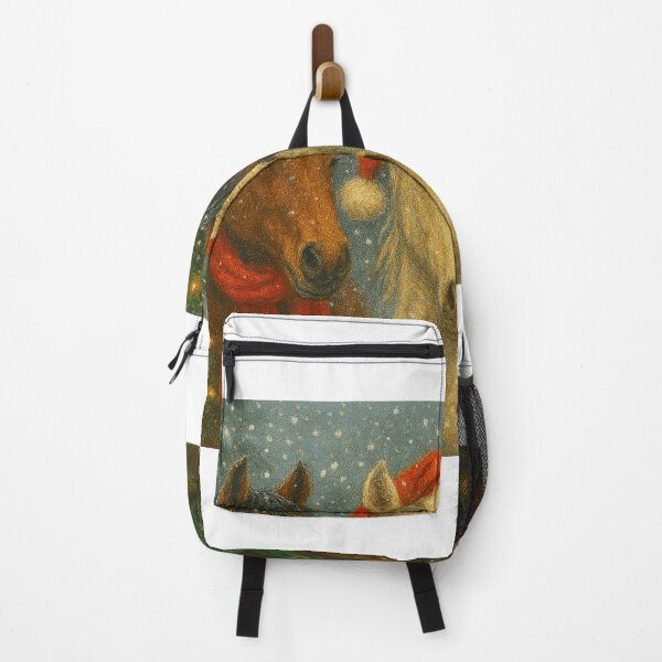 Item preview, Cavalos Natalinos na Neve designed and sold by Leonornature.