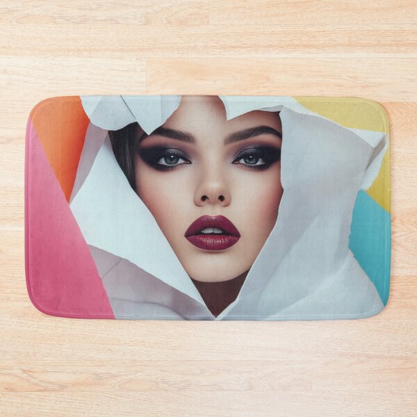 Item preview, Vibrant bold beauty portrait designed and sold by anytka.