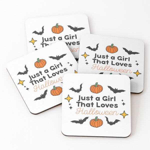 Item preview, Just a Girl That Loves Halloween designed and sold by SnorkleSupply.