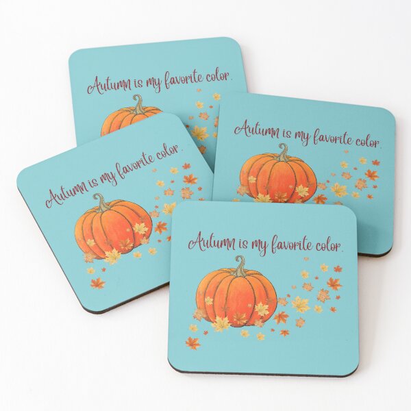 Item preview, Pumpkin Autumn is my favorite color designed and sold by OnaleeNicklinArt.