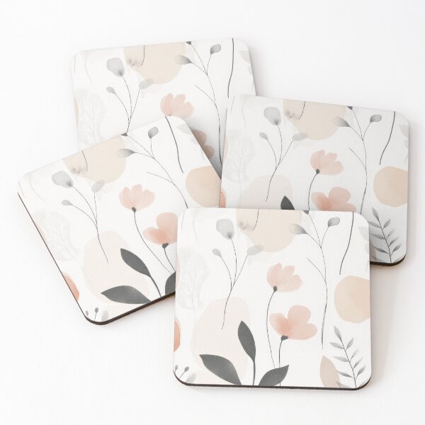 Item preview, Soft-colored floral design designed and sold by anytka.
