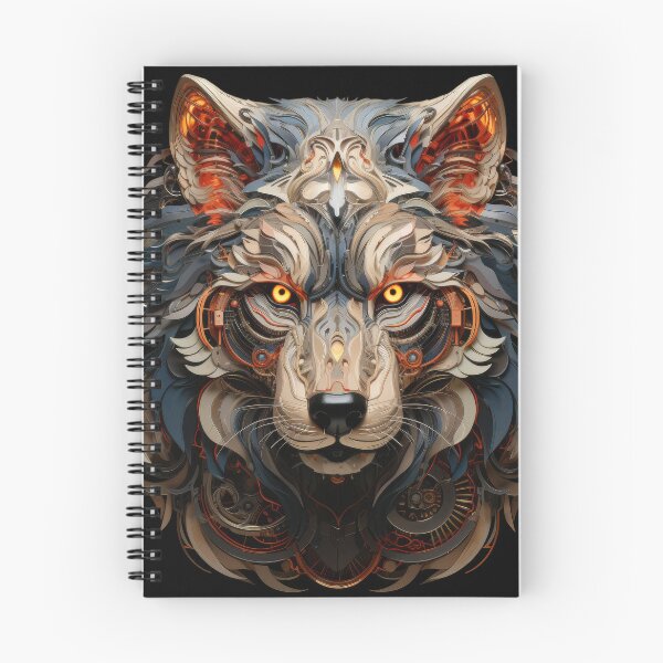 Item preview, Inferno Tech Wolf Head Design designed and sold by Daagath.