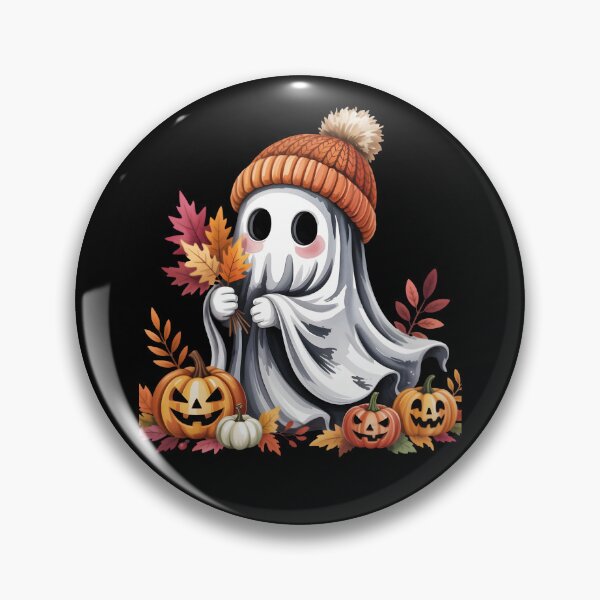 Item preview, Spooky Autumn Ghost - Gift For Halloween and Ghost Lovers designed and sold by LovelyEvaDesign.