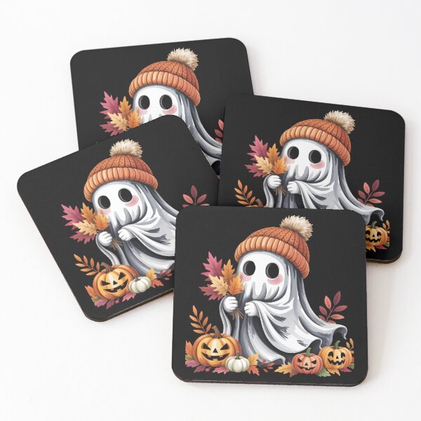 Item preview, Spooky Autumn Ghost - Gift For Halloween and Ghost Lovers designed and sold by LovelyEvaDesign.