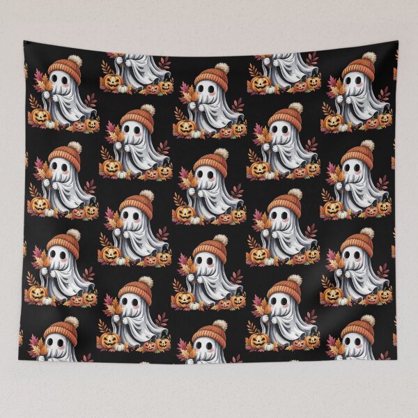 Item preview, Spooky Autumn Ghost - Gift For Halloween and Ghost Lovers designed and sold by LovelyEvaDesign.