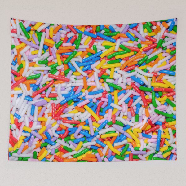 Item preview, Birthday Cake Candy Sprinkles Photograph Pattern designed and sold by patternsoup.