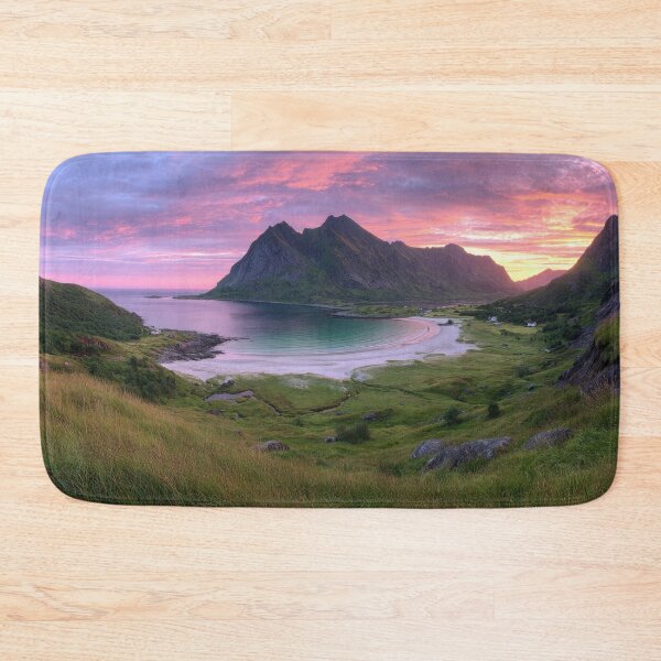 Item preview, Scenic sunset over coastal mountains designed and sold by anytka.