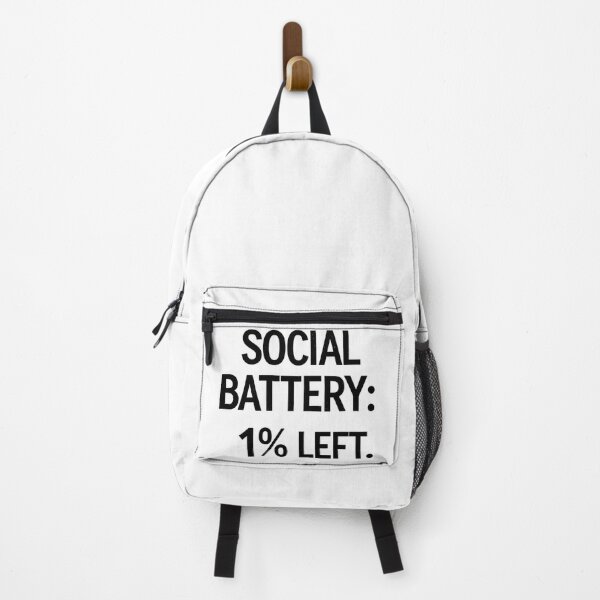 Item preview, Social Battery 1% left designed and sold by Arty Art.