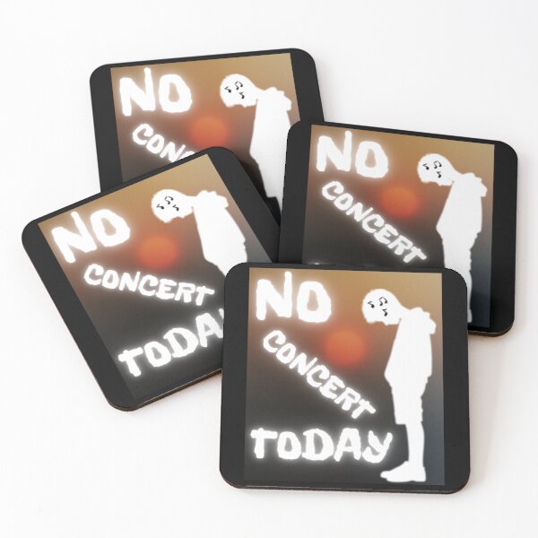 Item preview, No Concert Today designed and sold by MENart Design.
