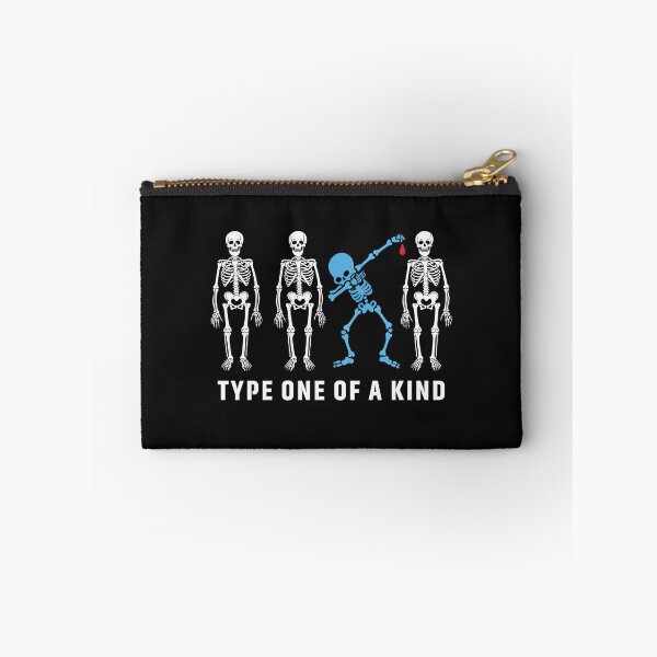 Item preview, Type One Of A Kind Type 1 Diabetes Awareness Skeleton T-Shirt designed and sold by ChockletBoy.