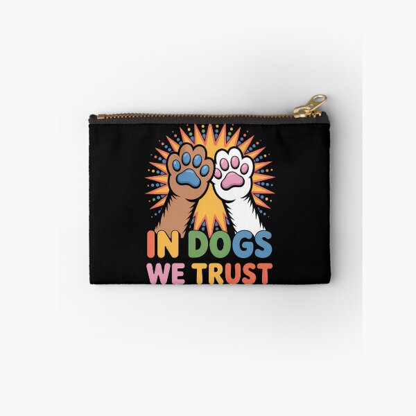 Item preview, In Dogs We Trust Pop Art Paws Gift designed and sold by BlizzStyle.