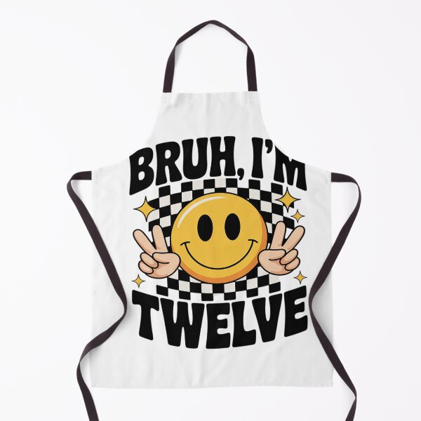 Item preview, Bruh I'm 12 Twelve 12th Birthday Boy smile 12 Years Birthday  designed and sold by BeetleMalon.