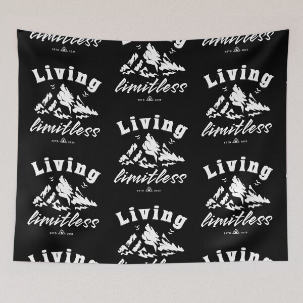 Item preview, Living limitless  designed and sold by GraphicTeeHubs.