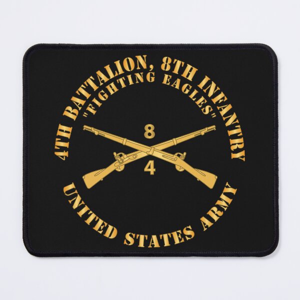 Item preview, Army - 4th Battalion, 8th Infantry Regiment Branch - Fighting Eagles - US Army X 300 designed and sold by Military Insignia Products.